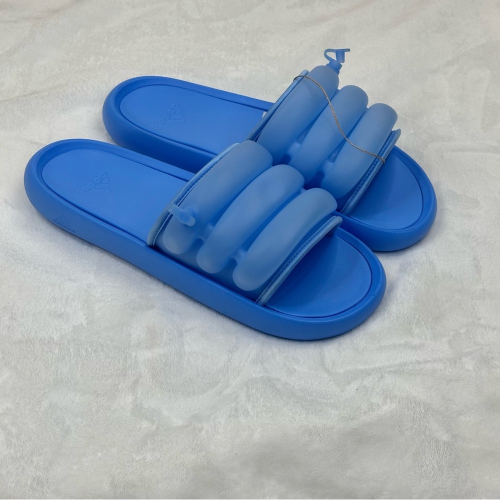 adidas Unisex-Adult Zplaash Slide Sandal Men's 7 Women's 8 Nwob Blue IF8663